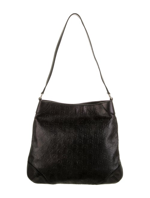 Gucci Signature Shoulder Bag Black