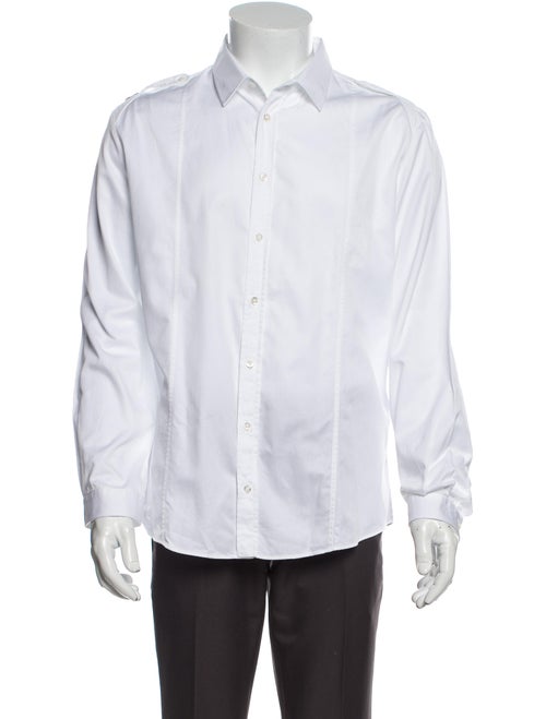 Gucci Web Accent Duke Shirt White