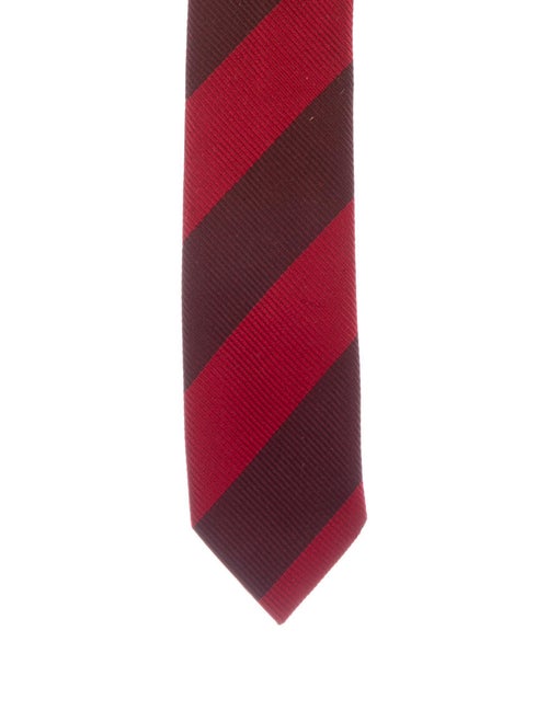 Gucci Silk Jacquard Tie red