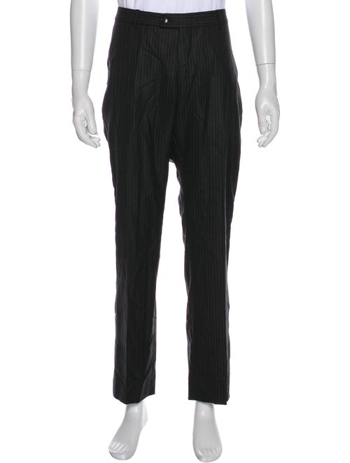 Gucci Striped Dress Pants Black