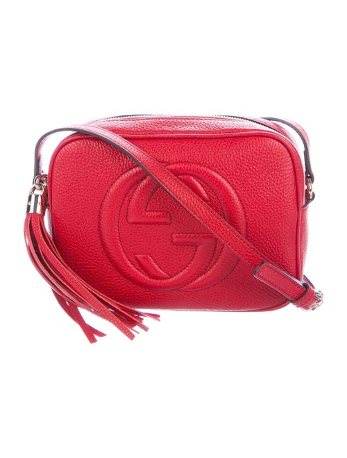Gucci Soho Disco Crossbody Bag Red