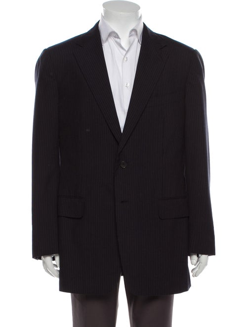 Gucci Wool Striped Blazer Wool