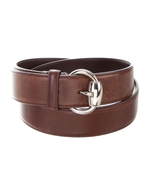 Gucci Leather Hip Belt Brown