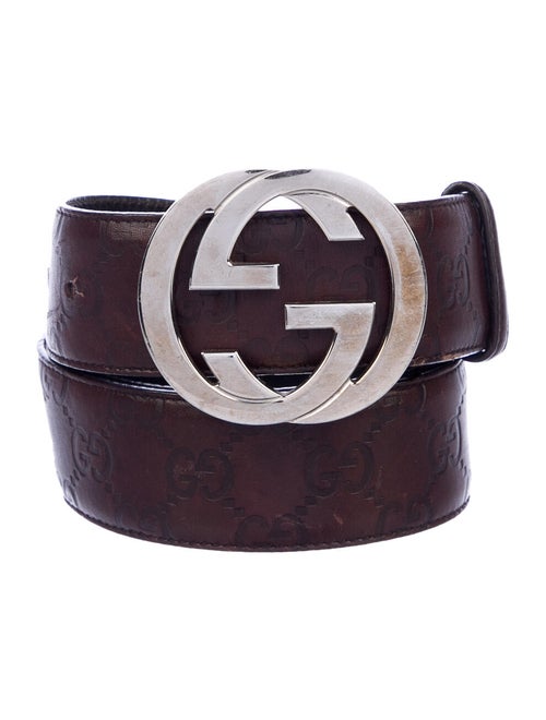 Gucci Signature GG Leather Belt
