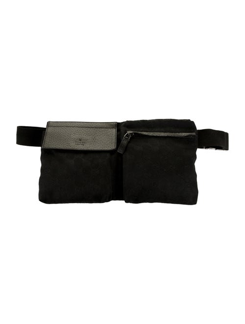 Gucci GG Canvas Belt Bag Black
