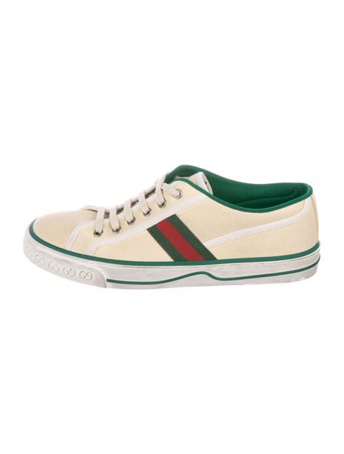 Gucci 1977 Tennis Distressed Sneakers