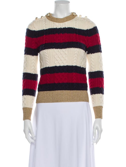 Gucci Wool Striped Sweater Wool
