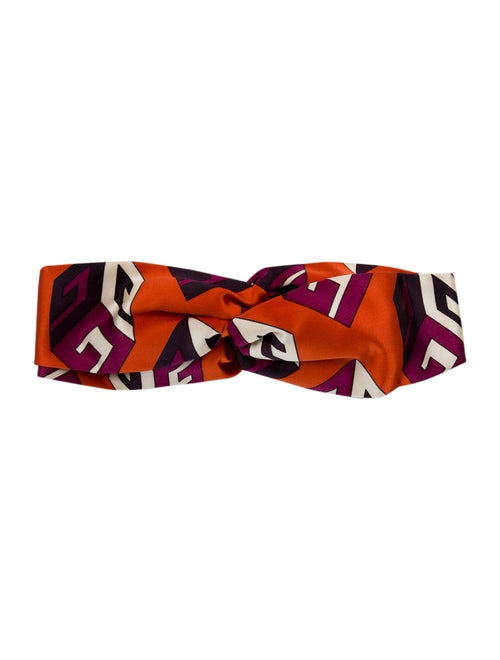 Gucci Abstract Silk Headband multicolor