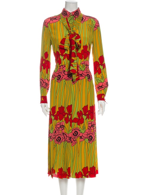 Gucci 2016 Long Dress Yellow