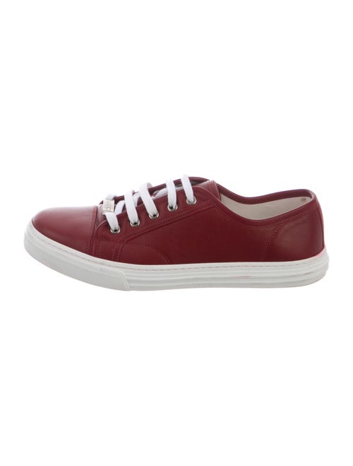 Gucci Leather Sneakers Red