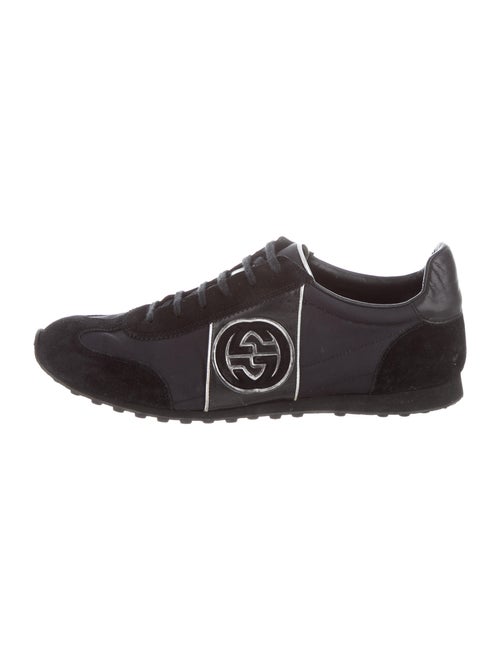 Gucci Graphic Print Sneakers Black