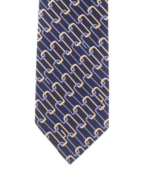 Gucci Silk Vintage Tie blue