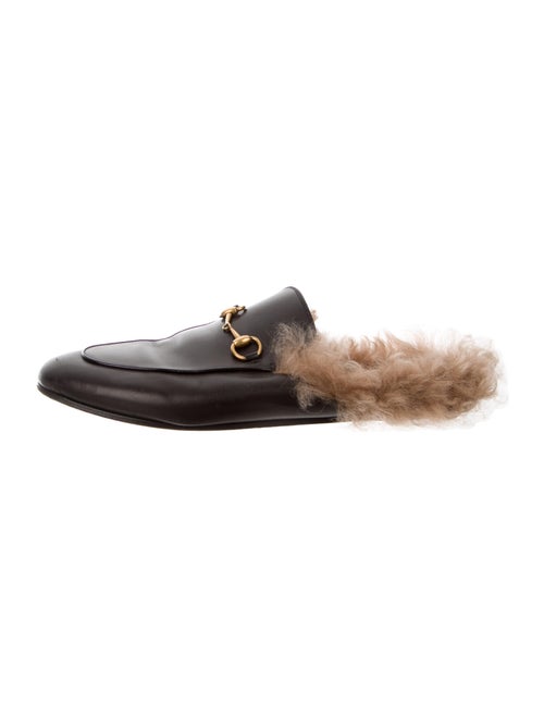 Gucci Leather Mules Black