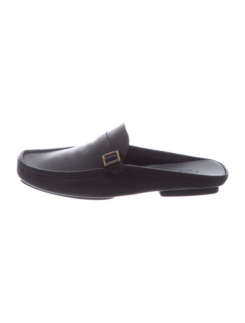 Gucci Leather Mules Black