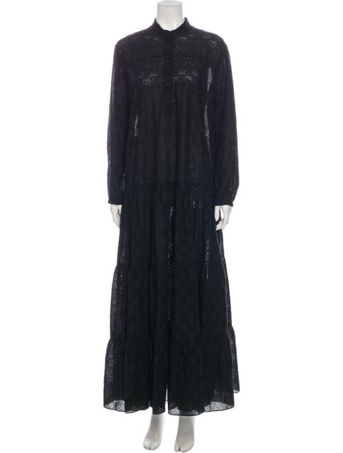 Gucci 2019 Long Dress Black