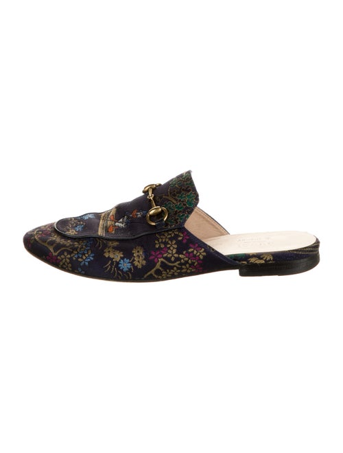 Gucci 2017 Princetown Disney Mules Blue