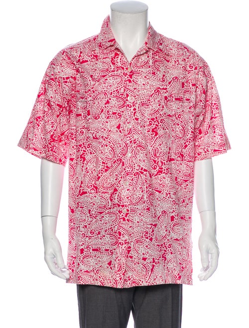 Gucci Vintage Printed Shirt Pink