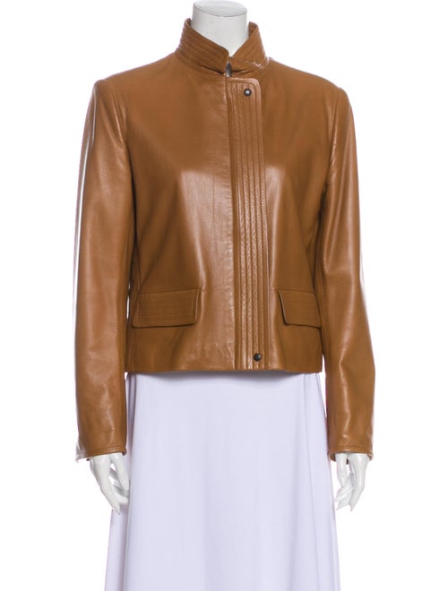 Gucci Vintage Leather Biker Jacket
