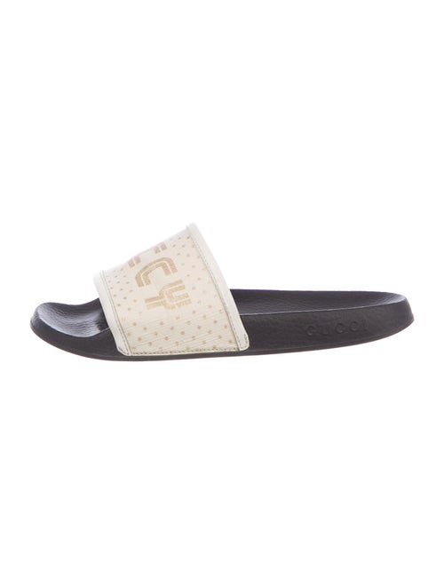 Gucci Graphic Print Slides