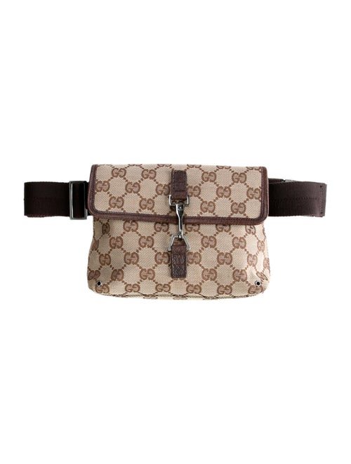 Gucci GG Canvas Belt Bag Beige