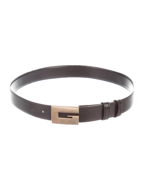 Gucci Reversible Leather Belt Black