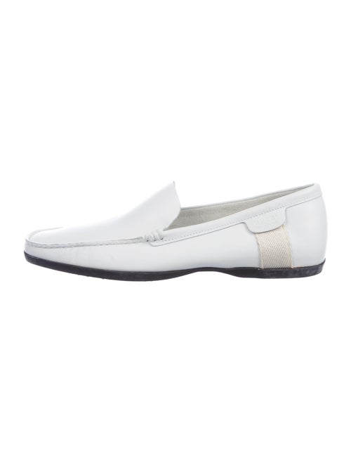 Gucci Leather Loafers White