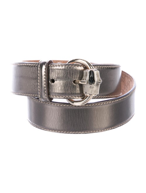 Gucci Leather Hip Belt Gold