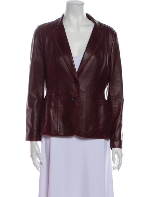 Gucci Leather Blazer