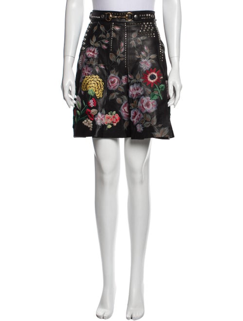 Gucci 2016 Mini Skirt Black