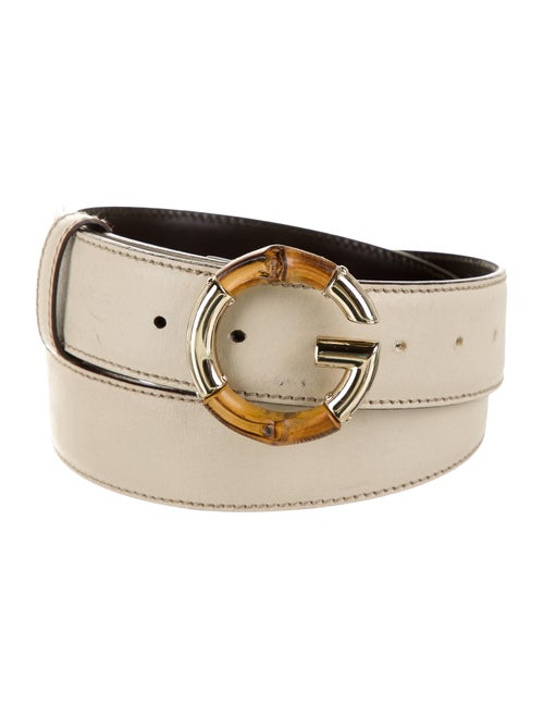 Gucci Leather Hip Belt gold