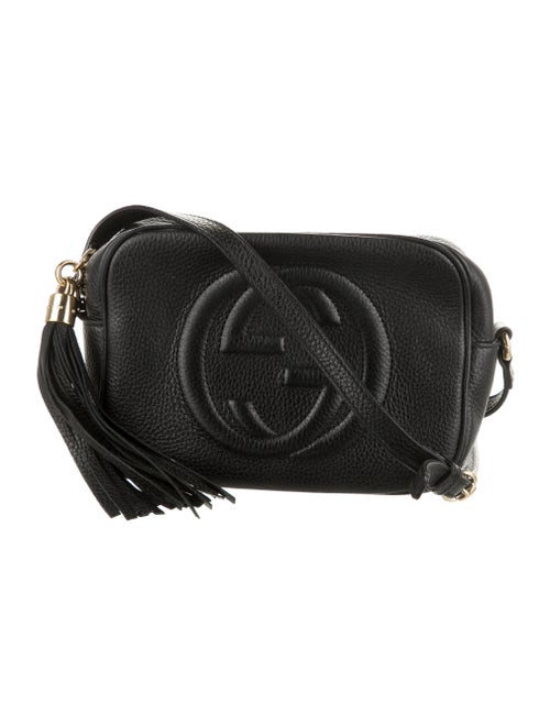 Gucci Small Soho Disco Crossbody Bag Black