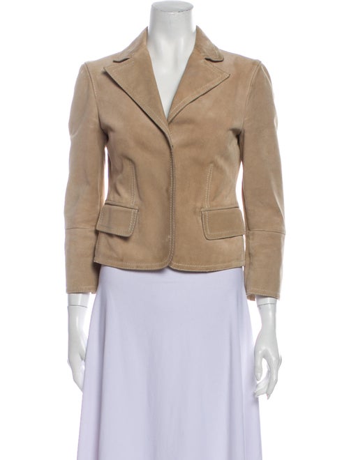 Gucci Leather Blazer