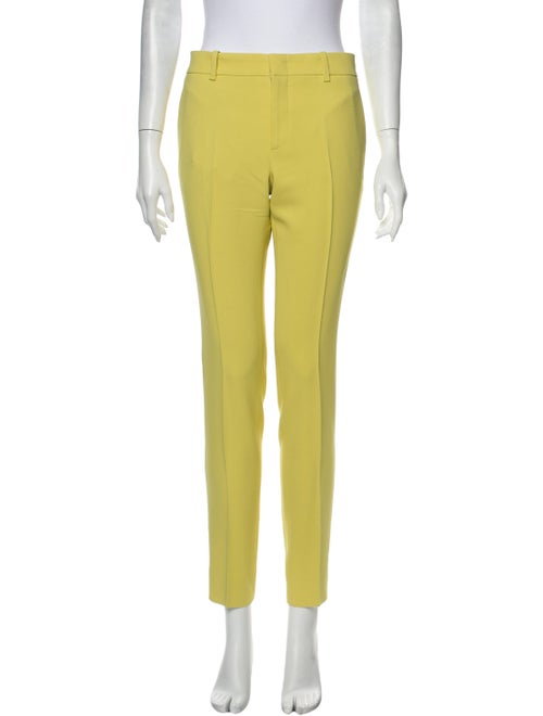 Gucci Skinny Leg Pants Yellow