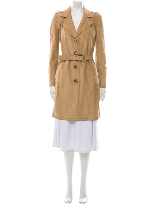 Gucci Suede Trench Coat