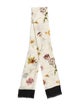 Gucci Floral Print Wool Scarf w/ Tags