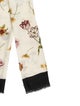 Gucci Floral Print Wool Scarf w/ Tags