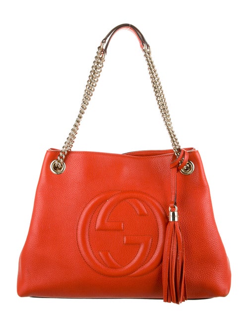 Gucci Medium Soho Disco Tote Orange