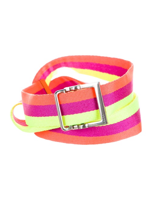 Gucci Canvas Belt Yellow