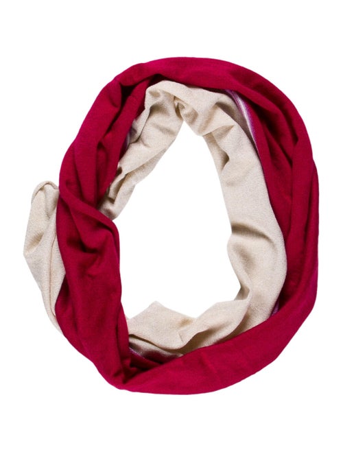 Gucci Colorblock Pattern Snood Metallic