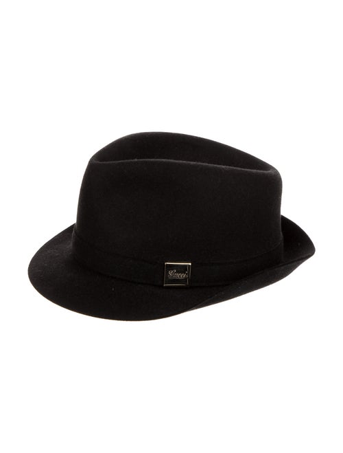 Gucci Felt Fedora Hat Black