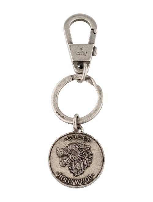 Gucci Hollywood Keychain silver