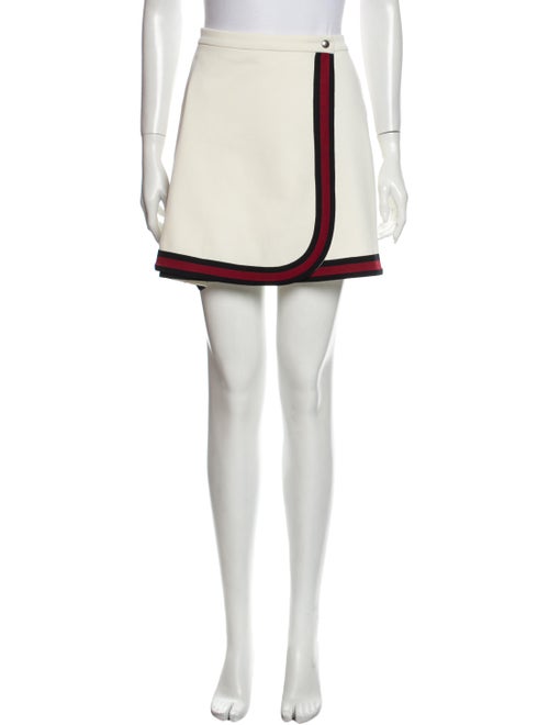 Gucci Colorblock Pattern Mini Skirt