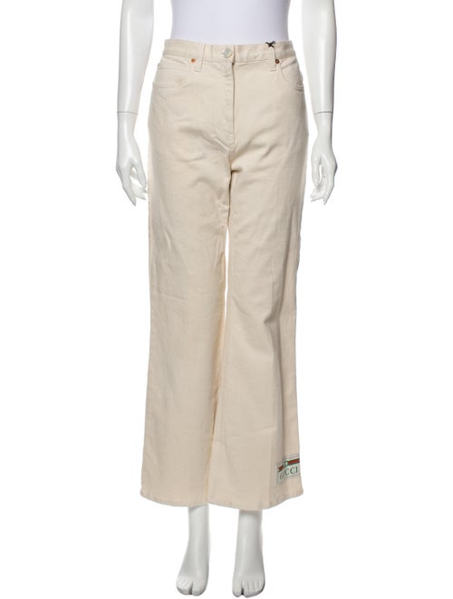 Gucci 2020 Wide Leg Jeans White