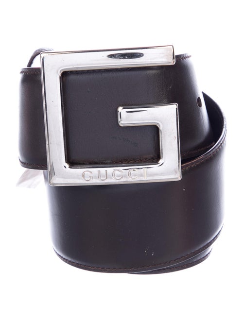 Gucci Leather Belt Brown