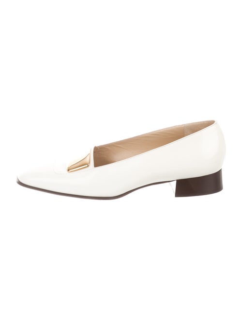 Gucci Leather Loafers White