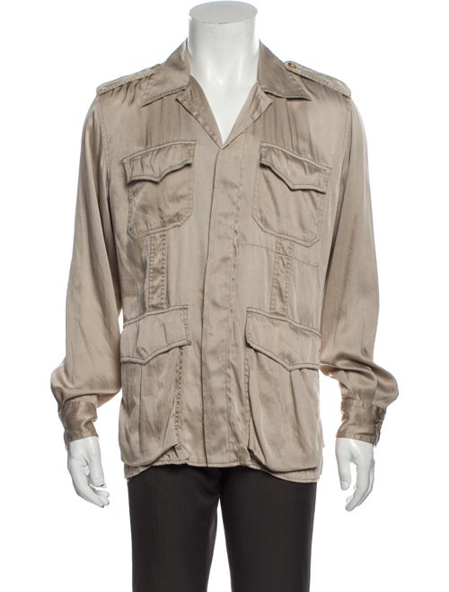 Gucci Silk Long Sleeve Shirt