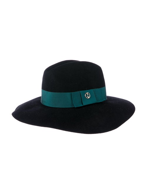 Gucci Felt Fedora Hat Black