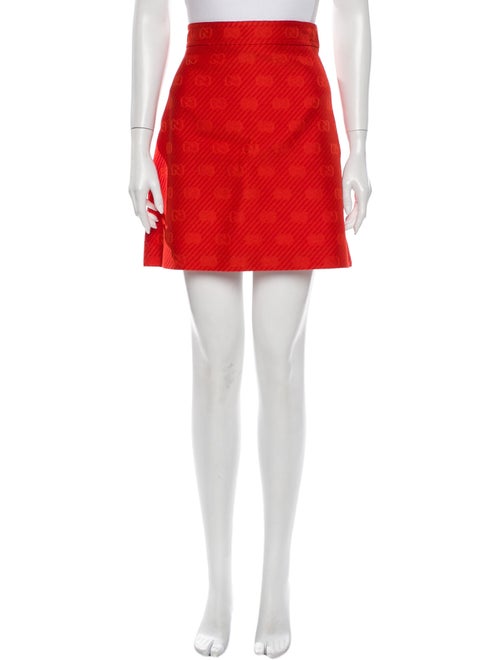 Gucci Wool Mini Skirt Wool