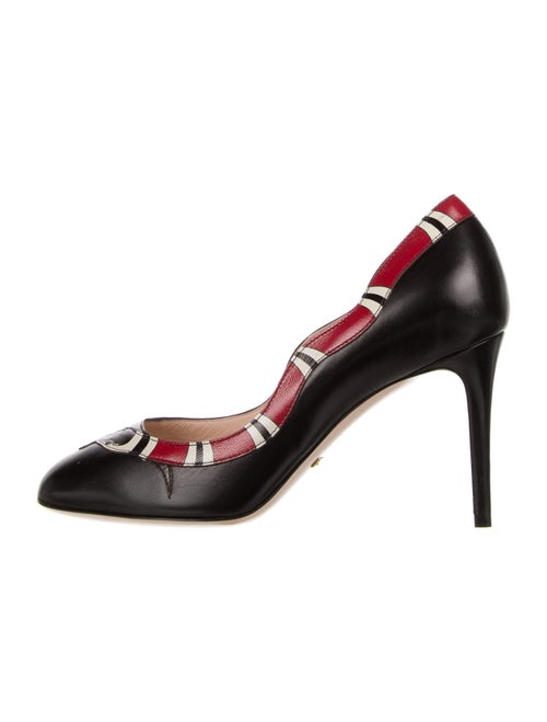 Gucci Yoko Kingsnake Pumps w/ Tags Black