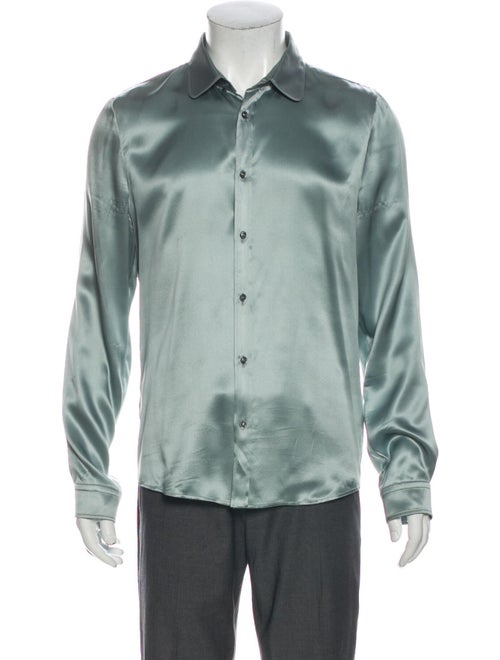Gucci 2015 Silk Shirt Blue